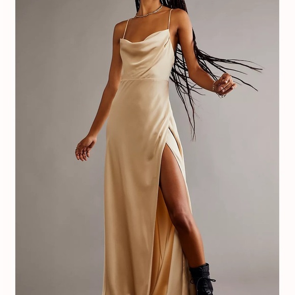 Free People The Rosabel Maxi Dress by Fame And Partners - Picture 1 of 4